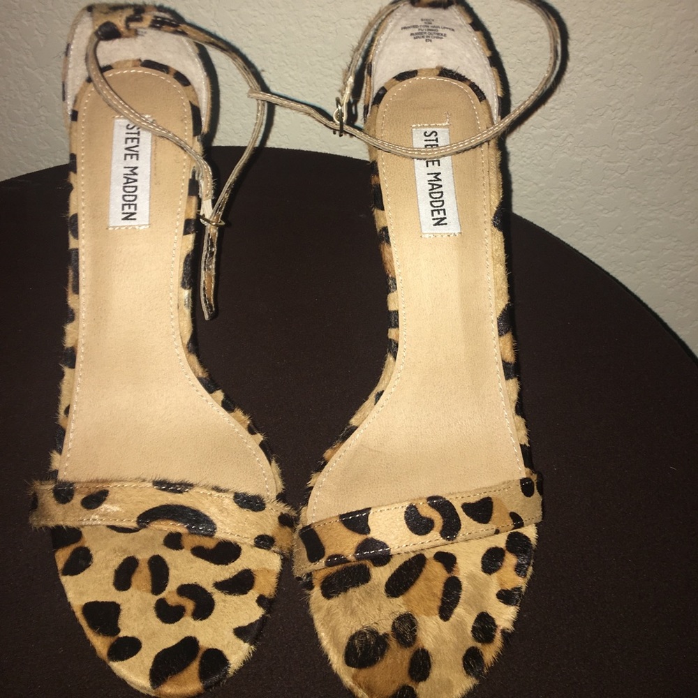 Steve Madden Leopard Stecy